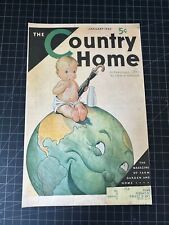 Vintage 1932 Country Home Magazine Cover picture