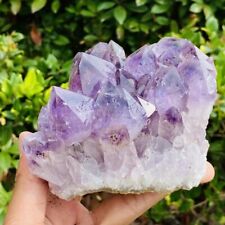 954g Natural Stone Deep Amethyst Quartz Crystal Cluster Specimen Therapy Crystal picture