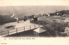 Vintage Postcard On the Summit Mount Tom Attraction Holyoke Massachusetts MA picture