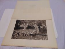 1893 Picture of Summer Afternoon by Carl Marr George Barrie publisher picture