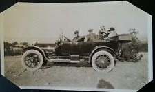 Antique 1913 Photo Cerrilos New Mexico Couples Road Trip 1913 Cadillac picture