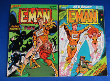 E-Man # 1 2 First Comics High Grade Books Bronze Age 1983 picture
