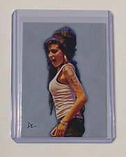 Amy Winehouse Limited Edition Artist Signed Memorial Trading Card 4/10 picture