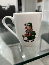 Blarney Porcelain Ireland Coffee Mug Cup Shamrock Leprechaun Blessing picture