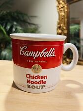 LARGE 1996 CAMPBELLS SOUP MUG BOWL - CHICKEN NOODLE - COFFEE VINTAGE picture