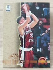 1996-97 N39 Score Board Basketball Autographed Mark Hendrickson Rookie RC #33 picture