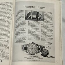 Vintage Print Ad Rolex 1971 Rolex Oyster Day Watch picture