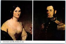 Postcard - Lieutenant and Mrs. Robert E. Lee Portrait picture
