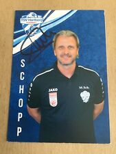 Markus Schopp, Austria 🇦🇹 TSV Hartberg 2020/21 hand signed picture