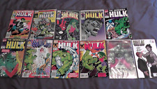 INCREDIBLE SAVAGE SHE HULK LOT 11 MARVEL COMIC BOOKS 1980 #2 29 400 MASTERPIECES picture