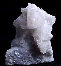 771g Complete Natural  Rare White ladder-Like Calcite Mineral Specimen/ China picture