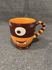 STARBUCKS Orange Cyclops Halloween One Eye Monster Coffee Mug XL 21oz Cup 2006 picture