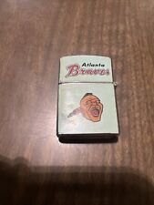 RARE 1966-1967  Atlanta Braves First Logo 2 Sided Cigarette Lighter picture