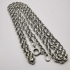 Vintage Fine Jewelry Chain, 925 Sterling Silver, Signed 16,13g picture