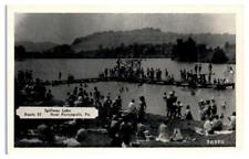 RPPC Black & White Postcard Spillway Lake Perryopolis Pennsylvania picture