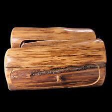 Wood Trinket Box Nature Turns Creations - Carved Tree Stump  picture