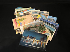 46 Vtg California Postcard ~ 32 W/No Postmark ~ 14 W/ Postmarked ~ 10's / 60's ~ picture