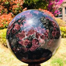 16.19LB Natural Beautiful  Fireworks ball Quartz Crystal Sphere Healing 1038 picture