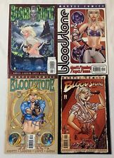 2001 Marvel BLOODSTONE #1 2 3 4 ~FULL SET lower to mid-grade;not awful,not great picture