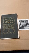 1904 Handbook of Gasoline Automobiles Hand Book Oldsmobile Packard Cadillac Etc. picture