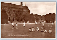 Spalding Lincolnshire England Postcard The Lawn Ayscoughfee c1930's RPPC Photo picture