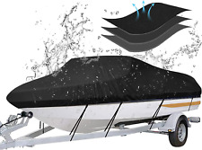 Icover Trailerable Boat Cover- 16'-18.5' Fits V-Hull,Fish&Ski,Pro-Style,Fishing  picture