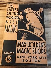 THE LATEST OF THE WORLD'S BEST MAGIC  #15 - Max Holden's Catalog picture
