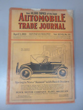 April 1923 Automobile Trade Journal Magazine - Great Color Advertisements picture