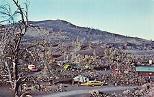 Arco ID Idaho Craters of the Moon Lava Flow Campground Camping Vtg Postcard B4 picture