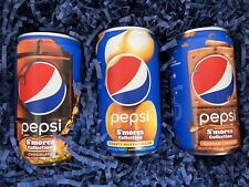 Pepsi S'mores LIMITED EDITION 3 Cans Set Smores Collection Sweepstakes picture