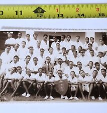 NIGERIAN ATHLETE TEAM PHOTO PORTRAIT PHOTOGRAPHY BLACK AFRICAN AMERICAN VTG 60s picture