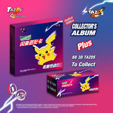 TAZOS COLLECTIONS Pokemon 3D Holographic Full/Complete Set & Album 88/88PCS picture