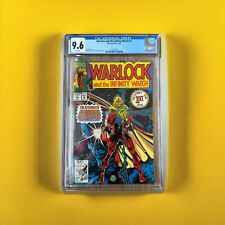 Warlock and the Infinity Watch 1 Cgc 9.6 Thanos Infinity Gauntlet Jim Starlin  picture