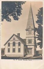 Earlville Methodist Church Earlville New York NY 1909 Real Photo RPPC picture