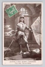 Jeanne d'Arc Joan of Arc France RPPC Antique Photo Story c1909 Postcard 8 picture