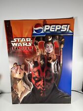Star Wars Pepsi 3D Double Sided Sign Ceiling Dangler Display 1999 Phantom Menace picture