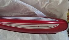 Vintage bicycle gas tank red all steel.never installed near mint cond.rat rod  picture