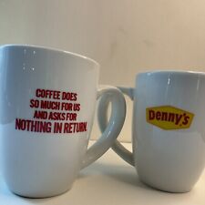 Vintage Denny's Coffee Mug Set Of Two picture