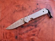 Chris Reeve Knives Large Sebenza 21 with DGG Handles & Basketweave Damascus  picture