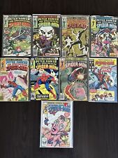 #2123 The Spectacular Spider-Man lot of 9 Issues Between #4,19,20,24,26,35,42,74 picture