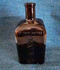 Vintage Cointreau Liqueur Amber Brown Bottle 8