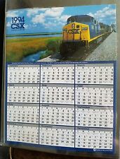 1994 CSX Transportation Railroad Calendar  -  picture