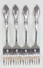 4 Oneida Deluxe Forks Stainless Steel  picture