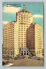 San Francisco CA-California, Mark Hopkins Hotel, 1949, Vintage Postcard picture