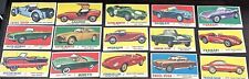1961 topps sports cars card Singles 22 CardsVG To EX picture
