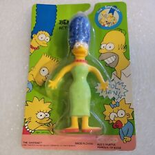 Vintage Marge Simpson 1990 Unopened Bendable Figure by Jesco 7