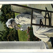 c1920s Hannibal, MO Mark Twain Smoking Cigar E.T. Cameron CT Teich Einstein A201 picture