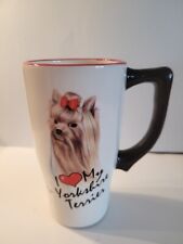 Mia Lane 2001 I Love My Yorkshire Terrier Dog Mug Coffee Cup  picture