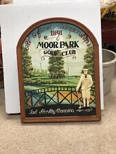 Classic Golf 3D Relief Moore Park Advertising Golf Equipment 26”X 20” X 2 picture