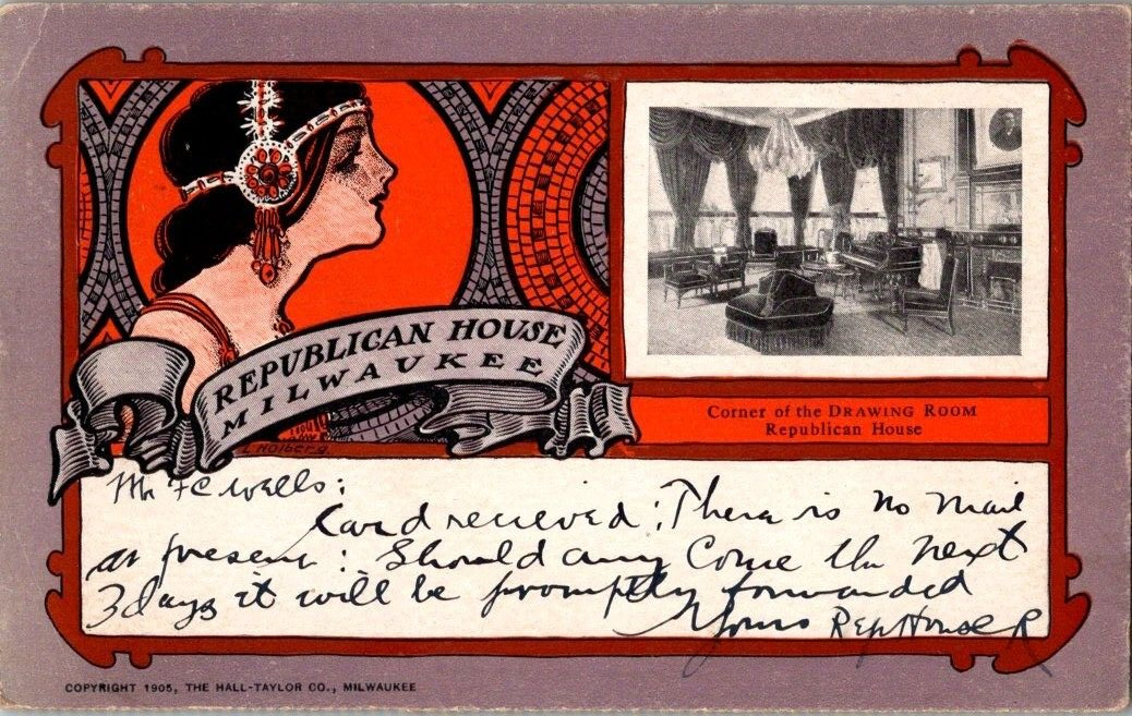MILWAUKEE WI - Republican House (pre 1908)  A9